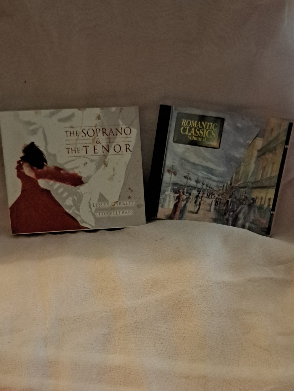 The Soprano & The Tenor CD Set - Red and Cream Covers